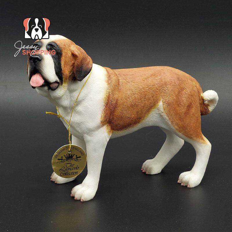 Figurine de saint-bernard