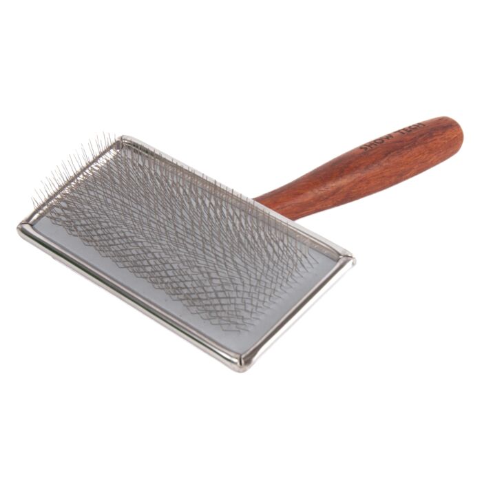 Show Tech Extra Life Slicker Medium Rosewood Brush