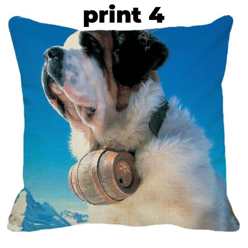 Kussenhoes. Keuze uit 3 verschillende Jessy Shopping Print 4