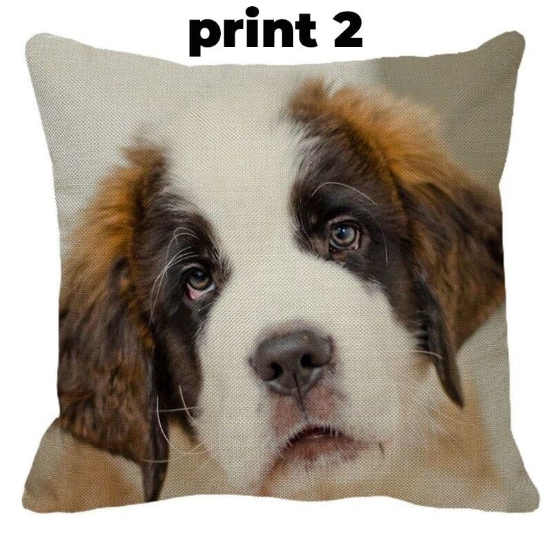 Kussenhoes. Keuze uit 3 verschillende Jessy Shopping Print 2