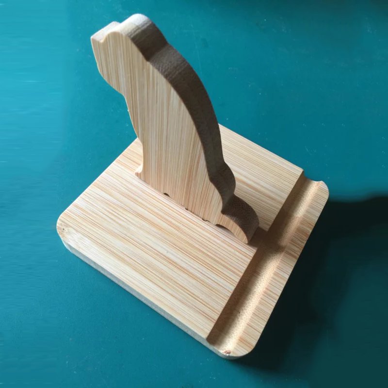 Bernhardiner Handyhalter aus Holz