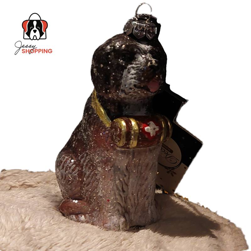 St. Bernard Kerstornament