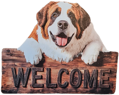 Panneau de bienvenue Saint-Bernard