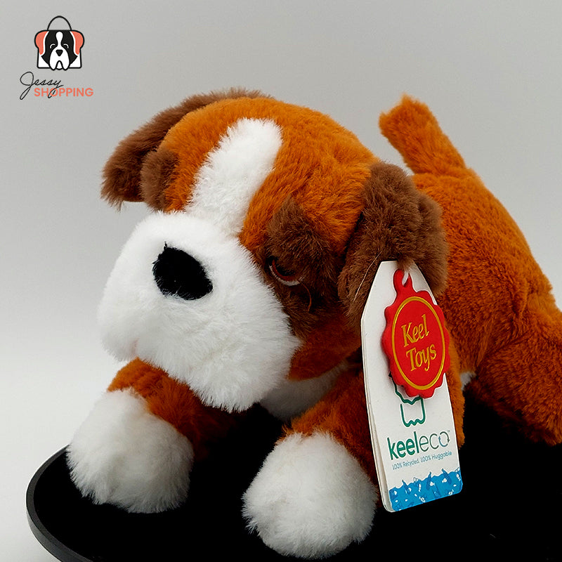 Sint Bernard Pluch liggend 20cm