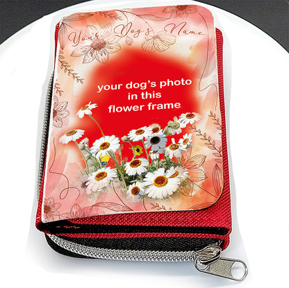 Happy Flower-Geldbörse Personalisiert