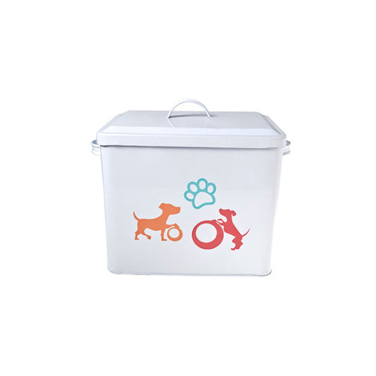 Storage container with lid and scoop