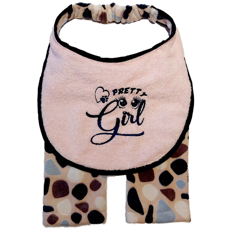 Pretty Girl set of bib and sleeves