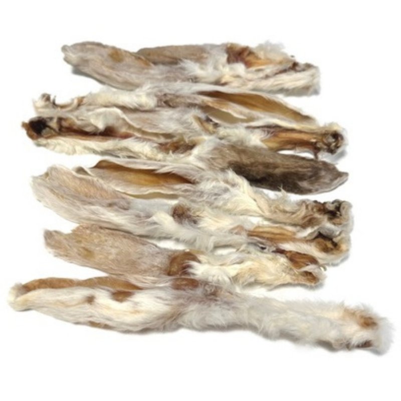 Hasenohren mit Haaren