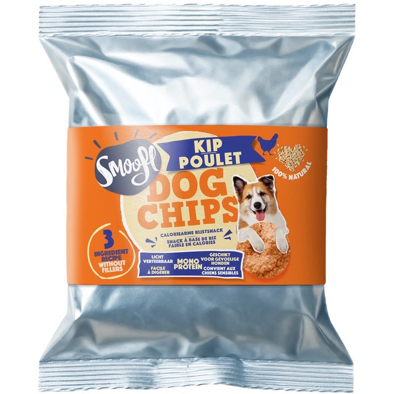 Smoofl Dog Chips - zakje van 50gr.