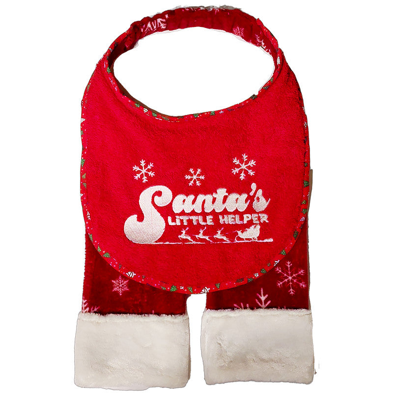 Kerstmis "Santa's Helper" set van slab en mouwen