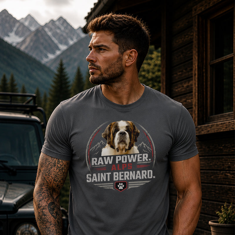 Raw Power. Alps Saint Bernard. Herenmodel